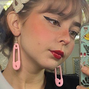 Safety Pin Earrings